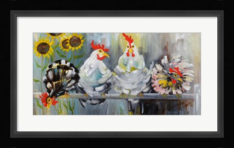 Framed Ladies Who Lunch Print