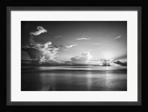 Framed Atlantic Sunrise No. 27 Print
