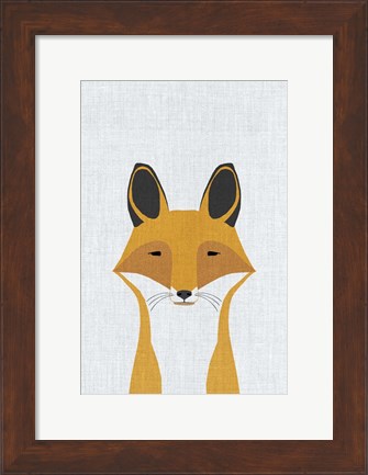 Framed Foxy Print