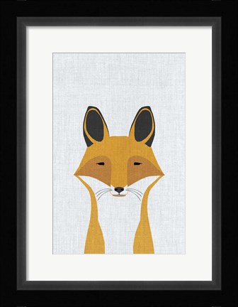Framed Foxy Print