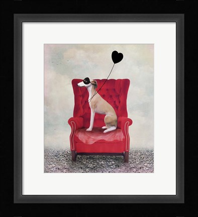 Framed Heathcliffe Print