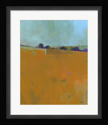 Framed August Fields Print