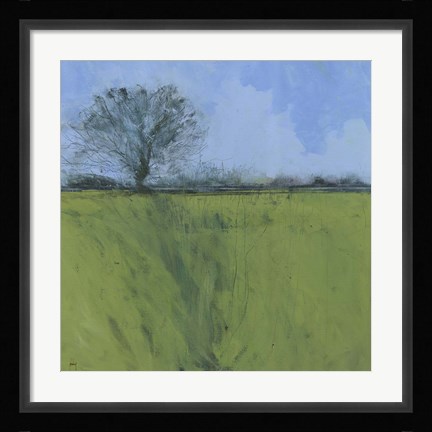 Framed Fenland Morning Print