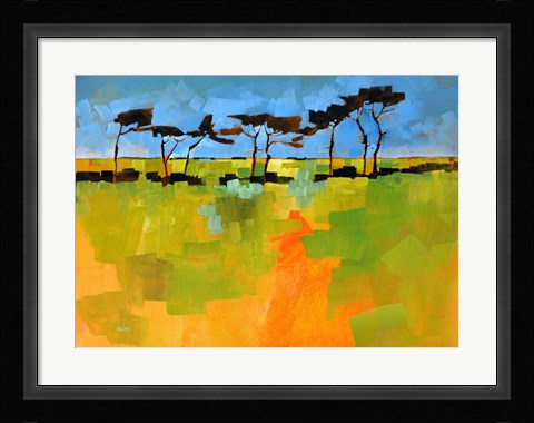 Framed Suffolk Scots Print