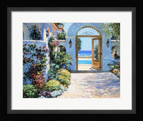 Framed Hotel California Print