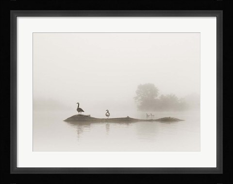 Framed Melton Lake Print