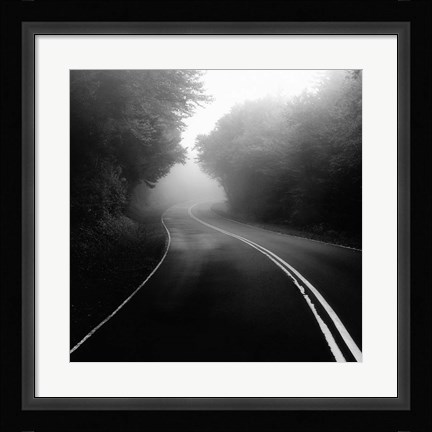 Framed Mountain Road Print