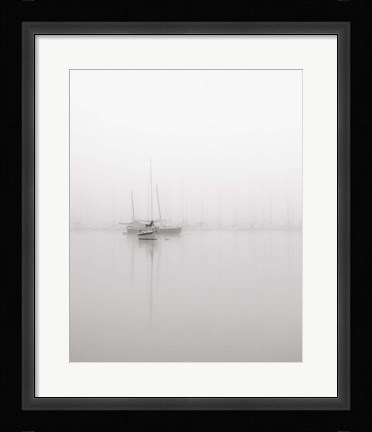 Framed Sailboats Print