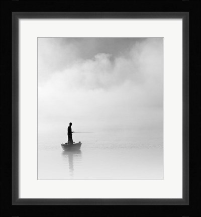 Framed Abyss Fisher Print