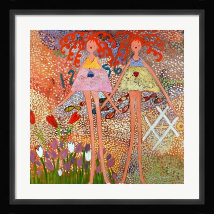 Framed Across the Universe Print