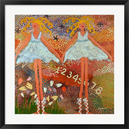 Framed Desert Dance Print