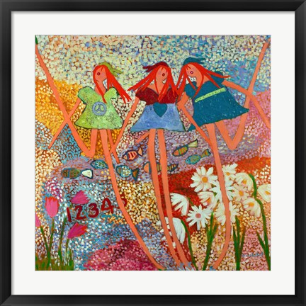 Framed Love Is All There Is Print