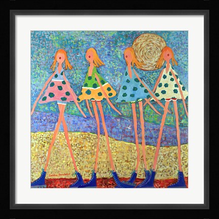 Framed On the Way Print