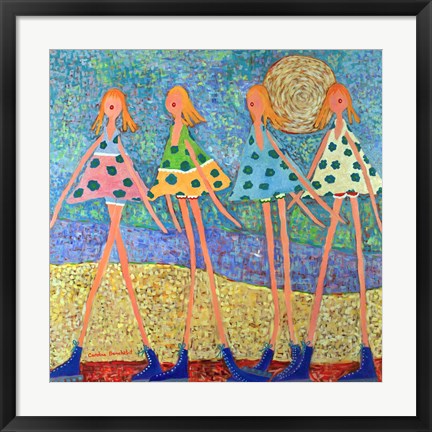 Framed On the Way Print