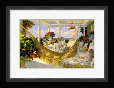 Framed Porches and Patios Print