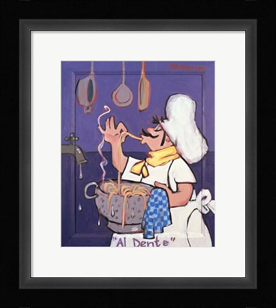Framed Al Dente Print