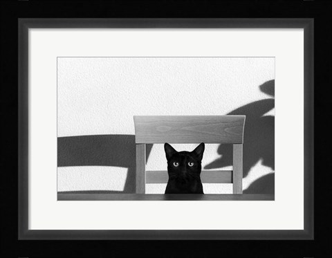 Framed Where Is My Coffee? Print