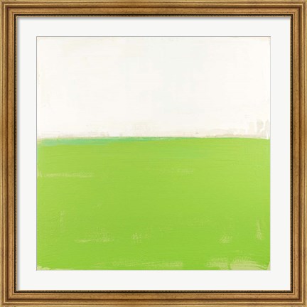 Framed Fresh Green Print