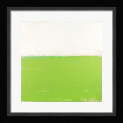 Framed Fresh Green Print