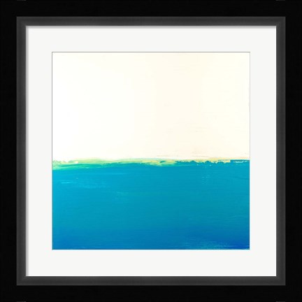 Framed Turquoise Sea Print