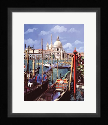 Framed Chiesa Della Salute Print