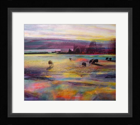 Framed Balmy Summers Evening Print