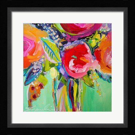 Framed Ode to Summer 1 Print