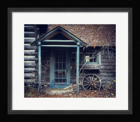 Framed Door to the Past Print
