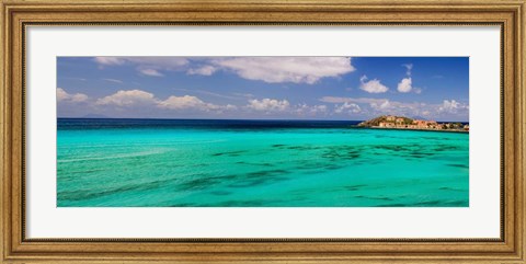 Framed Caribbean Waters Print