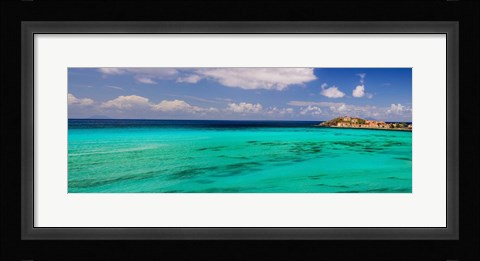 Framed Caribbean Waters Print