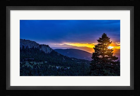 Framed Fading Glow Print