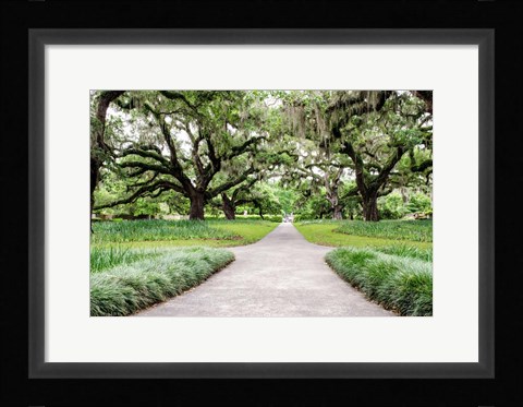 Framed Garden Entrance Print