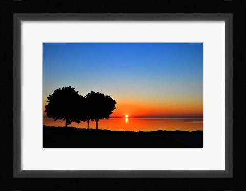 Framed Rise and Shine Print
