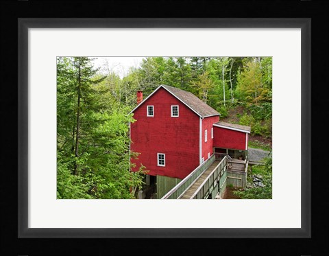 Framed Old Gristmill Print
