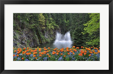 Framed Water Music Print