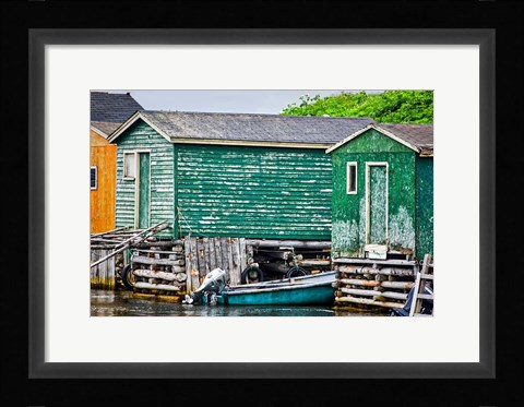 Framed Weathered Print