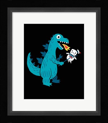 Framed Everyone Loves Marshmallows Print