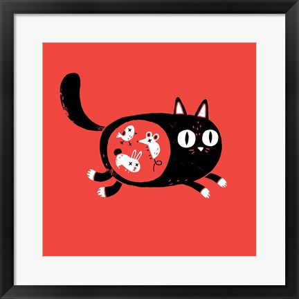 Framed It's What's Inside that Counts Print