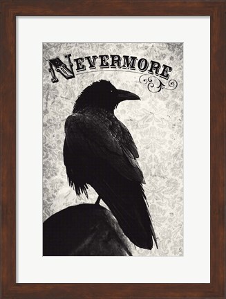 Framed Nevermore Print