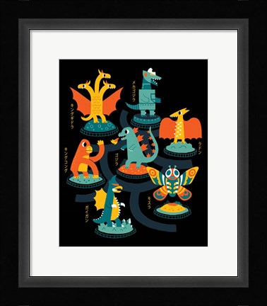 Framed Tokyo Zoo Print