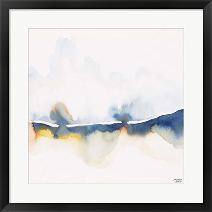 Framed Rain on Fire Print