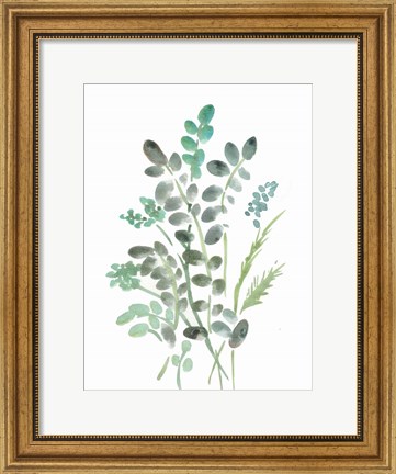 Framed Farmhouse Botanical I Print