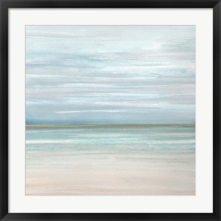 Framed Blue Ocean Print