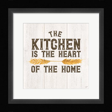 Framed Farm Life II Kitchen Home Print