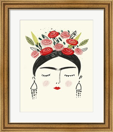 Framed Frida&#39;s Dreams I Print