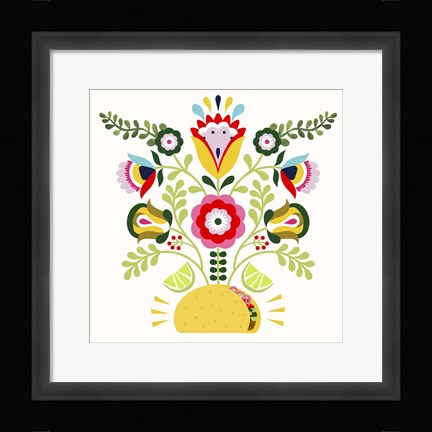 Framed Cinco de Mayo I Print