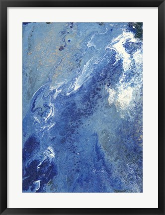 Framed Blue Hawaii I Print