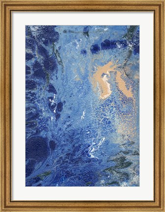 Framed Blue Hawaii II Print