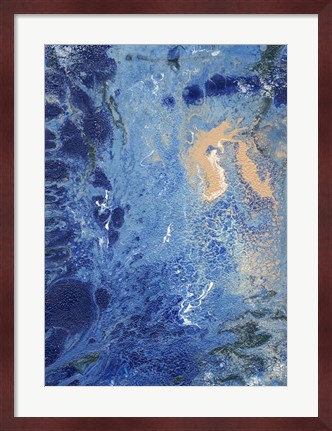 Framed Blue Hawaii II Print