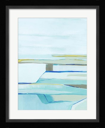 Framed Seafarers Layers II Print